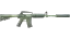 M4A1-S | Moss Quartz (Minimal Wear) thumbnail