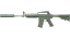 M4A1-S | Moss Quartz (Minimal Wear) thumbnail