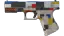 Miniatura de StatTrak™ Glock-18 | Block-18 (Minimal Wear)