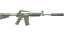 M4A1-S | Moss Quartz (Minimal Wear) thumbnail