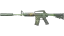M4A1-S | Moss Quartz (Minimal Wear) thumbnail