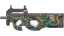 صورة مصغرة لـ StatTrak™ P90 | Emerald Dragon (Minimal Wear)
