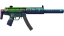 StatTrak™ MP5-SD | Phosphor (Minimal Wear) thumbnail