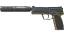 Miniatura de USP-S | Lead Conduit (Battle-Scarred)