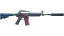 M4A1-S | Hyper Beast (Well-Worn) thumbnail