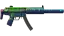 StatTrak™ MP5-SD | Phosphor (Minimal Wear) thumbnail