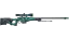Miniatura de AWP | Atheris (Well-Worn)