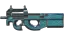 Miniatura de StatTrak™ P90 | Traction (Minimal Wear)