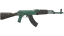 AK-47 | Wintergreen (Well-Worn) thumbnail
