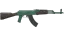 AK-47 | Wintergreen (Well-Worn) thumbnail