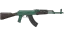 AK-47 | Wintergreen (Well-Worn) thumbnail