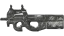 P90 | Ash Wood (Well-Worn) thumbnail