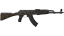Miniatura de AK-47 | Uncharted (Field-Tested)