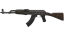 Miniatura de AK-47 | Uncharted (Field-Tested)