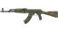 AK-47 | Olive Polycam (Battle-Scarred) thumbnail