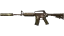 Miniatura de Souvenir M4A1-S | Mud-Spec (Battle-Scarred)