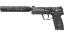 Miniatura de StatTrak™ USP-S | Ticket to Hell (Battle-Scarred)