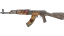 Vorschau von StatTrak™ AK-47 | Searing Rage (Minimal Wear)