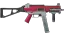Miniatura de UMP-45 | Crimson Foil (Field-Tested)