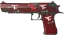 Desert Eagle | Crimson Web (Well-Worn) 缩略图