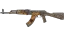 StatTrak™ AK-47 | Searing Rage (Well-Worn) thumbnail