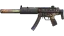 صورة مصغرة لـ MP5-SD | Necro Jr. (Battle-Scarred)