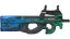 Miniatura de StatTrak™ P90 | Wave Breaker (Field-Tested)