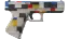 Miniatura de StatTrak™ Glock-18 | Block-18 (Minimal Wear)