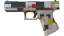 Miniatura de StatTrak™ Glock-18 | Block-18 (Minimal Wear)