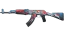 StatTrak™ AK-47 | Point Disarray (Minimal Wear) 缩略图