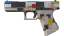 Miniatura de StatTrak™ Glock-18 | Block-18 (Minimal Wear)