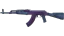 Miniatura de AK-47 | Midnight Laminate (Field-Tested)