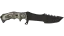 ★ Huntsman Knife | Black Laminate (Battle-Scarred) thumbnail