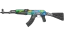 Miniatura de AK-47 | Ice Coaled (Field-Tested)