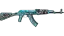 Miniatura de AK-47 | Frontside Misty (Field-Tested)