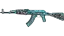 Miniatura de AK-47 | Frontside Misty (Field-Tested)
