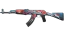 Miniatura de AK-47 | Point Disarray (Field-Tested)