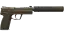 Miniatura de USP-S | Desert Tactical (Battle-Scarred)