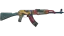 Miniatura de AK-47 | The Empress (Battle-Scarred)