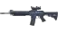 Miniatura de SG 553 | Night Camo (Battle-Scarred)