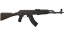 Miniatura de AK-47 | Uncharted (Field-Tested)