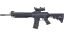 Miniatura de SG 553 | Waves Perforated (Battle-Scarred)