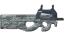 P90 | Blue Tac (Minimal Wear) thumbnail