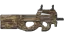 P90 | Desert Halftone (Well-Worn) thumbnail