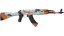 StatTrak™ AK-47 | Asiimov (Minimal Wear) thumbnail
