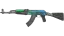 StatTrak™ AK-47 | Ice Coaled (Battle-Scarred) thumbnail