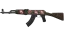 AK-47 | Uncharted (Well-Worn) thumbnail
