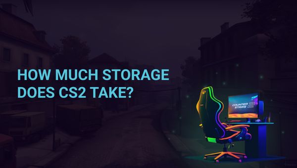 How much storage does CS2 take?