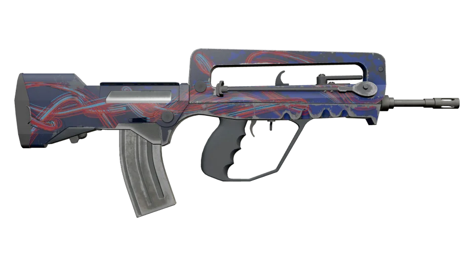 StatTrak™ FAMAS | Afterimage (Minimal Wear) thumbnail