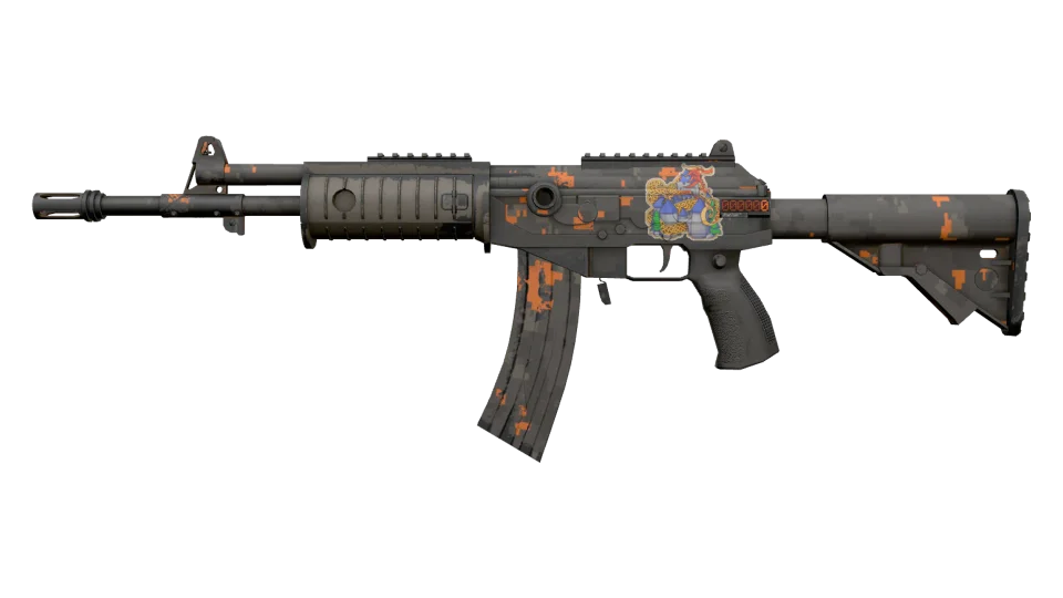 Miniatura de StatTrak™ Galil AR | Orange DDPAT (Field-Tested)